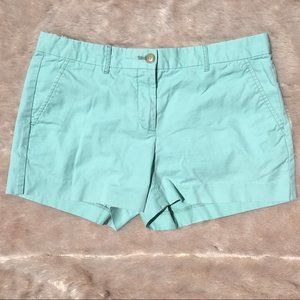 GAP Seafoam Green Mid Rise Shorts Size 4